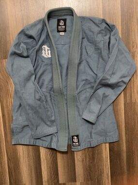 WAR TRIBE BJJ Gi Jacket Top Men’s A1 L Blue